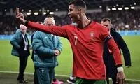 عصبانیت و اعتراض شدید کریستیانو رونالدو به داور!