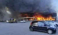 حمله مرگبار روسیه به مرکز خرید در اوکراین