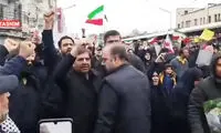 حضور محافظین مخبر در راهپیمایی امروز جلب‌توجه کرد