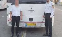 توقیف اتوبوس با ۲۰ مسافر به دلیل مستی راننده