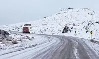 بارش برف به ارتفاعات این استان گرم هم رسید