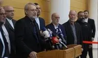 تمجید لاریجانی از ابتکار حزب‌الله برای مذاکره با عربستان 