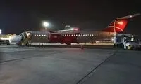 فرود اضطراری پرواز مشهد به اصفهان
