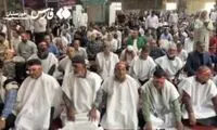اهوازی‌‌ها برای جنگ با اسرائیل کفن‌پوش شدند