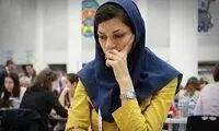عکسی از ازدواج ورزشکار زن ایرانی در خارج