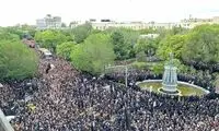 آغاز مراسم تشییع پیکر شهید رئیسی در مشهد مقدس