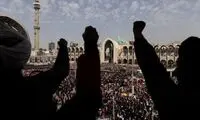 شعار مرگ بر آمریکا و اسرائیل در مصلی تهران
