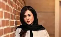 عکس پریناز ایزدیار در پشت صحنه سریال جدیدش