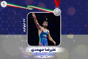  جنگندگی ستودنی در فینال؛ مهمدی نقره‌ گرفت