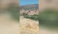 ویدئویی از لحظه سقوط بالگرد اورژانس در یاسوج