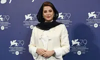 جذاب‌ترین زن سینمای ایران در ونیز سفید پوشید