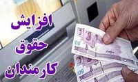 زمان افزایش حقوق کارمندان به‌ صورت علی‌الحساب
