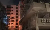 آتش‌سوزی در جنوب تل‌آویو بعد از حمله ایران