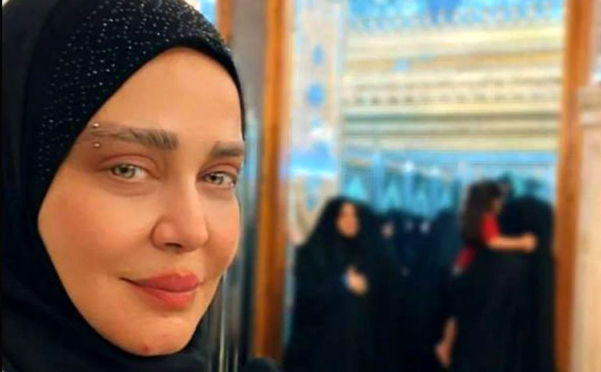 بهاره رهنما توسط طرفدارانش در کربلا محاصره شد