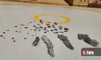 تصویری از بمباران اسرائیلی‌ها که علیرضا دبیر افشا کرد