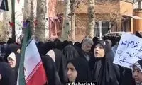 تنش و درگیری بین دانشجویان در دانشگاه الزهرا