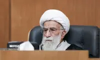 عکس خاص آیت‌الله جنتی در نشست مجلس خبرگان