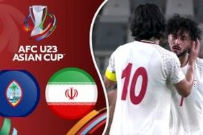 خلاصه بازی ایران - گوام 