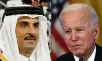 پیام مکتوب جو بایدن به امیر قطر