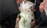 عکس تلخ از یک کفش که در محل سقوط جا ماند 