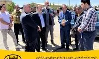 بازدید نماینده  نیشابور از پروژه‌های ایرانسل 
