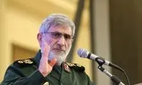 سردار قاآنی به ترامپ پیام داد