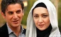 شیطنت امین حیایی و نیکی کریمی در پشت صحنه 