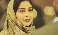 عکس ملیح و زیبا دیبا زاهدی با تم سیاه و سفید