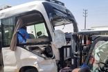تصادف هولناک مینی‌بوس زائران ایرانی در نجف