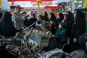 آموزش شلیک با ضدهوایی به زنان در هفت‌تیر
