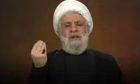 دبیرکل حزب‌الله لبنان با لباس نظامی ظاهر شد