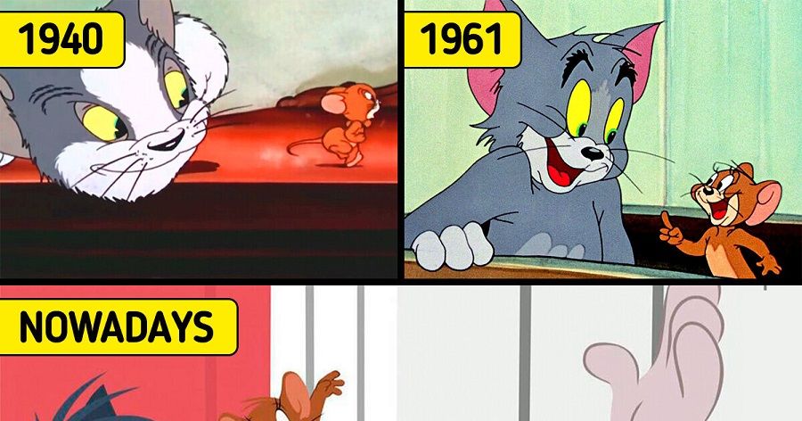 کارتون های مشهور دوران کودکی چه تغییراتی کرده‌اند؟