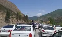 ترافیک سنگین در ۲۰کیلومتری آمل