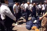 بازرسی بدنی بازیکنان ازبکستان با سگ‌های موادیاب