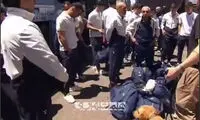 بازرسی بدنی بازیکنان ازبکستان با سگ‌های موادیاب