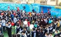حال و هوای متفاوت جشن روز دانش‌آموز در یکی از مدارس کرج!