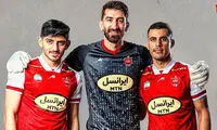 ژست قهرمانانه ستاره‌های پرسپولیس برای بازی اول