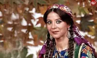 فرزانه تأییدی در اوج جوانی روی صحنه نمایش
