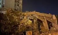 تصویری از خسارت شدید زلزله در مالاتیا ترکیه