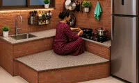 یک ایده عجیب برای پایان ساعت‌ها ایستادن در آشپزخانه
