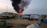 هدف قرار گرفتن کشتی مسافربری در جزیره خارگ