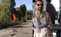 تصویری از خودروی مقام ارشد حزب‌الله بعد از ترور