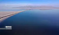 با دیدن این ویدیو از دریاچه ارومیه قطعا بغض می‌کنید!