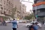 تهران طوفانی شد، چند درخت سقوط کردند!