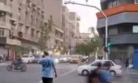 تهران طوفانی شد، چند درخت سقوط کردند!