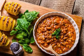 خوراک قارچ و لوبیا؛ ترکیب گیاهی خوشمزه‌ و مقوی