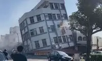 ویدئو حیرت‌انگیز از لحظه وقوع زلزله تایوان