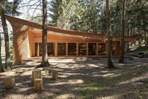 جادوی معماری با چوب در سوئیس که حیرت‌انگیز است