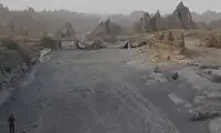 پل سرزه هرمزگان بعد از حمله آمریکا