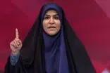 چهره بهت‌زده سحر امامی در مراسم تشییع 